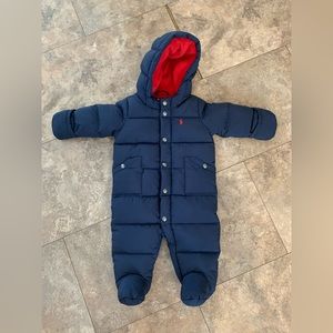 Ralph Lauren Baby Snowsuit - Downfilled